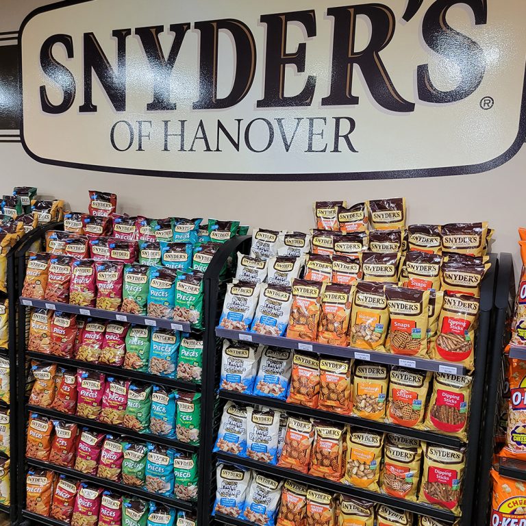 snyders of hanover factory store pretzels